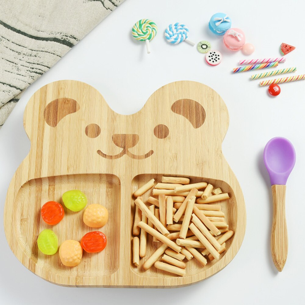 Bamboo Suction Plate Baby Plate